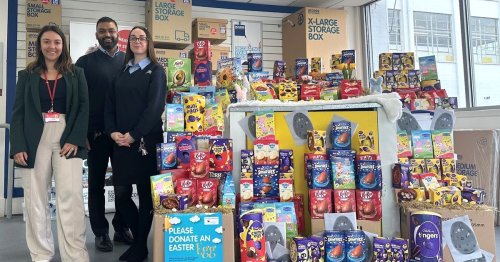 Huge response to Easter Egg drive in aid of Myton Hospice