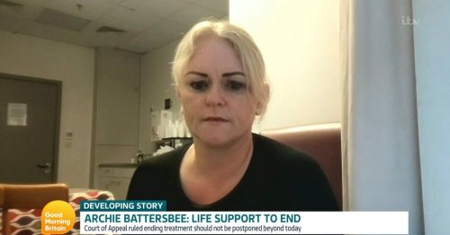 Kate Garraway tells Archie Battersbee's mum she fought to keep husband Derek Draper alive