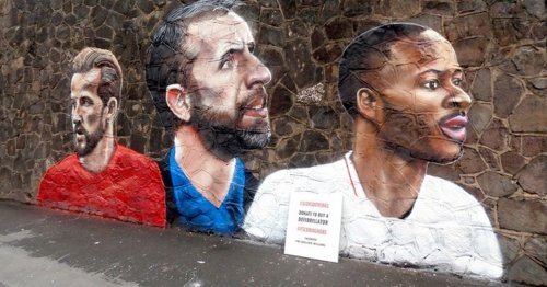 Three Lions murial couple stunned by 'special' response and cash raised