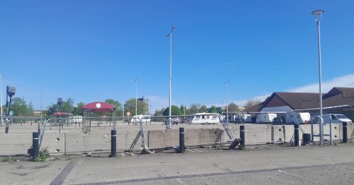 Travellers pitch up at former Coventry Sainsbury's