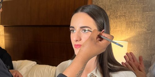 Caitlin Clark Debuted a New Glossier Product at the WNBA Draft