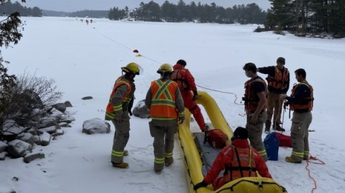 Person Missing, Man Hospitalized After Snowmobiles Fall Through Ice In ...