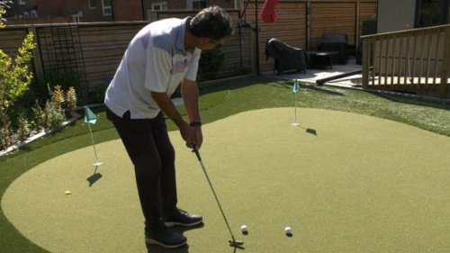 Toronto family shocked they will have to rip out $20,000 putting green from backyard