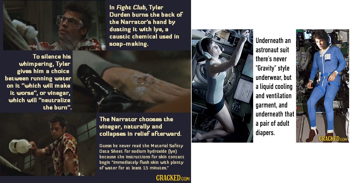 19 Science Facts Everybody Assumed Movies Got Right (They Didn't)