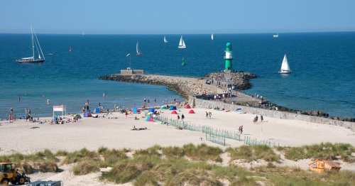 The beach where nudity is mandatory