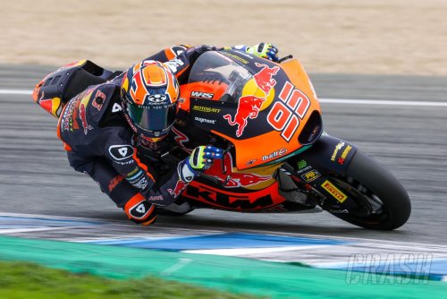 Veijer, Holgado, Alonso even matched on Moto2 debut