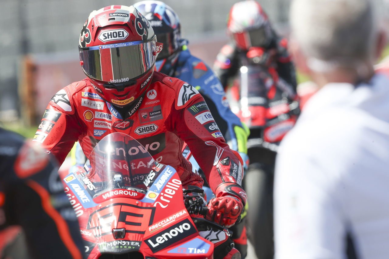 Marc Marquez reacts to his actions forcing MotoGP rule changes
