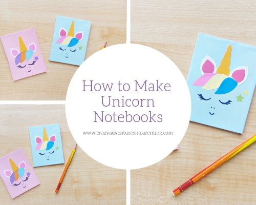 DIY Unicorn Notebook