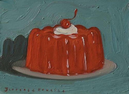 Florence Houston's paintings highlight the Victorians' odd obsession with jelly