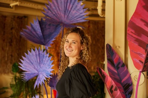 Artist Caroline Byrne on finding happiness by turning houseplants into incredible paper sculptures