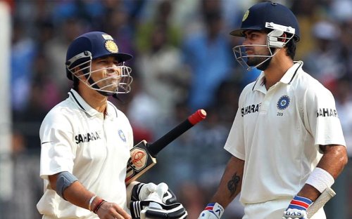 Sachin Tendulkar vs Virat Kohli: Test comparison - Who was better? | CricTracker