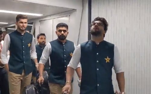 'Great welcome thus far' - Shaheen Shah Afridi appreciates warm reception given by Indian fans post Pakistan team's arrival in Hyderabad
