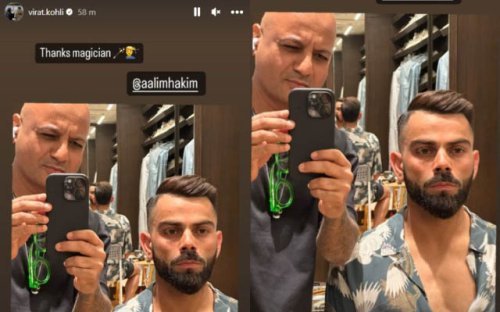 After Virat Kohli Suresh Raina Gets Hair Cut From His Wife Priyanka Amid  COVID19 Lockdown View Pic   LatestLY