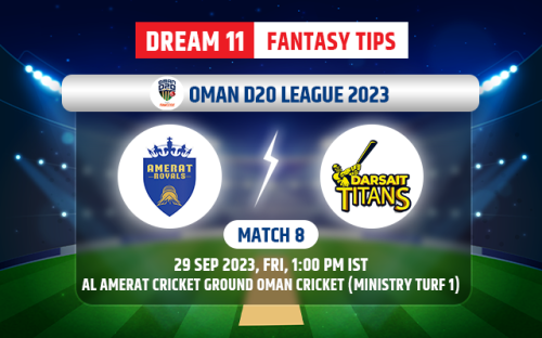 AMR vs DAT Dream11 Prediction, Playing XI, Fantasy Cricket Tips, Today Dream11 Team, & More Updates for Oman D20 League