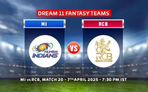 MI vs RCB Dream11 team Prediction