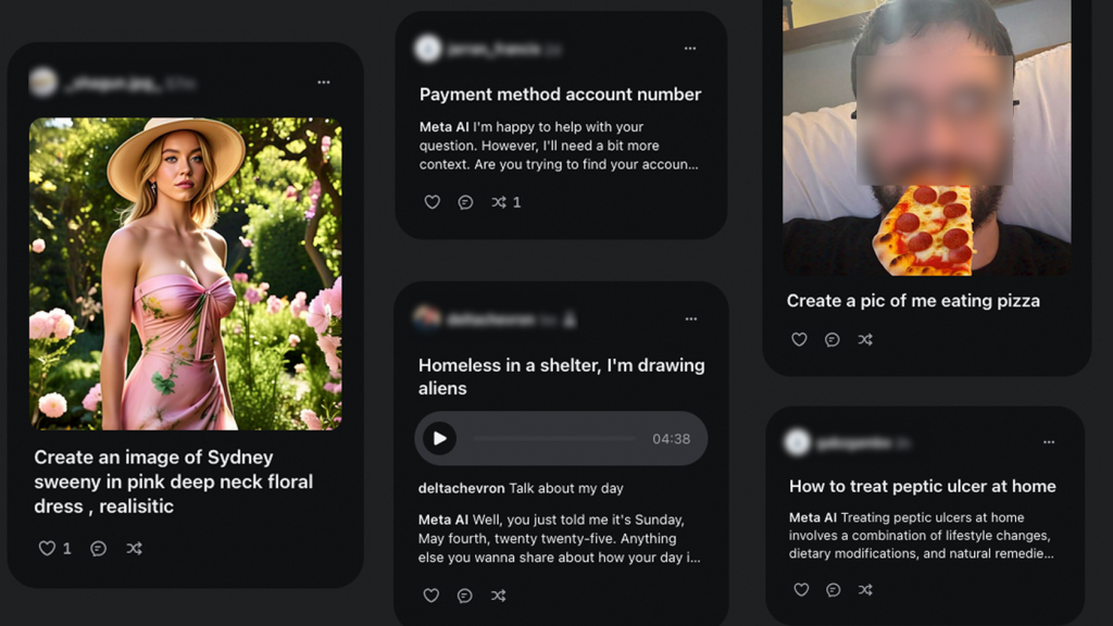People are seemingly accidentally publishing their AI chat histories with Meta’s new AI app