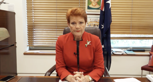 Pauline Hanson is using the Voice to Parliament to become relevant again