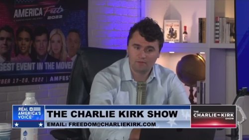 Charlie Kirk Tries To Cover For Trump's Constitution Remarks