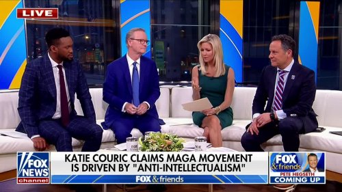 Fox And Friends Was Very Upset At Katie Couric