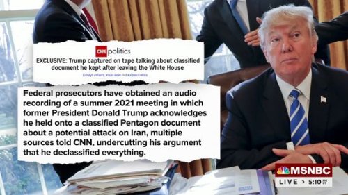 Jack Smith Has Damning Audio Of Trump Discussing Classified Docs