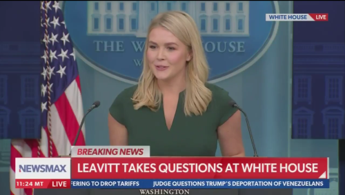 Karoline Leavitt Knows Nothing About History, Part Infinity