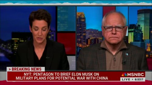 Tim Walz Calls Out WH Over Musk Briefing On China