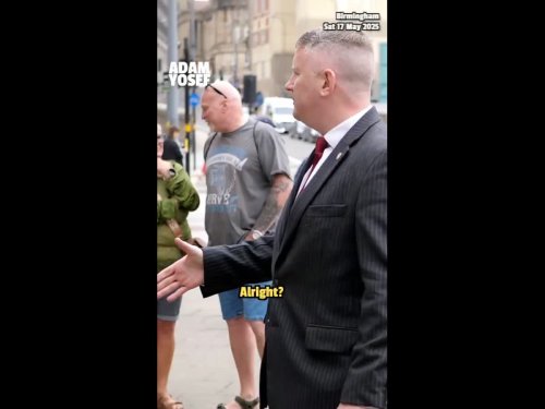 'Britain First' Leader Receives Some Comeuppance In Birmingham