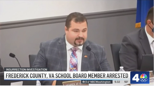 Virginia School Board Member Arrested On Capitol Riot Charges