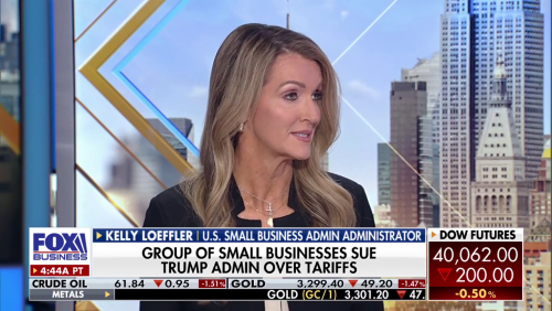 SBA Administrator Pretends Small Business Loves Trump's Tariffs