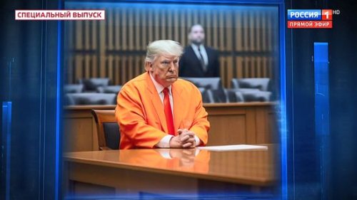 KremlinTV Puts Trump In An Orange Jumpsuit