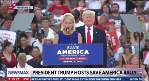 GOPer At Trump Rally Thanks Ex-President For Saving 'White Life'