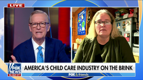Someone Remind Steve Doocy It's Republicans, Not 'Congress' That Cut Off COVID Child Care Funding
