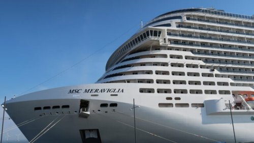 MSC Meraviglia Undergoes Repairs, Coast Guard Warns Boaters