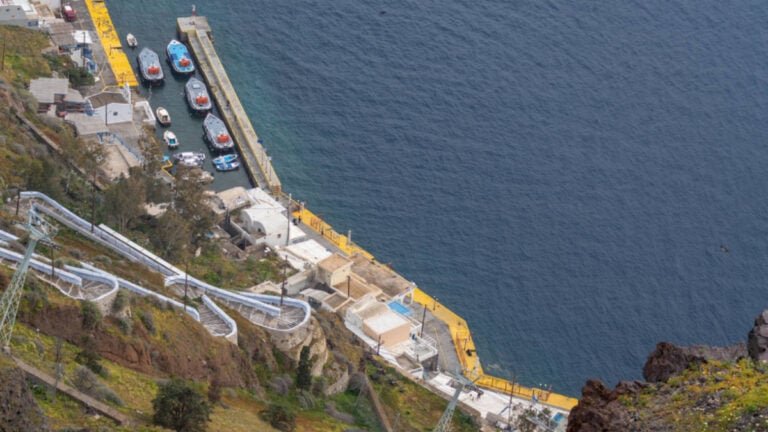 Santorini Cruise Access Changes After Wall Collapse Closes Fira Port