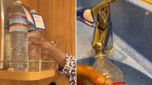 Cruise Passenger Tampers With Cabin Water Bottle By Refilling