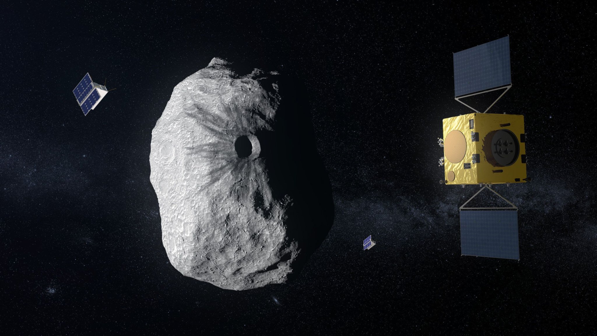 Como a ESA estudará asteroide que terá sua órbita alterada pela NASA