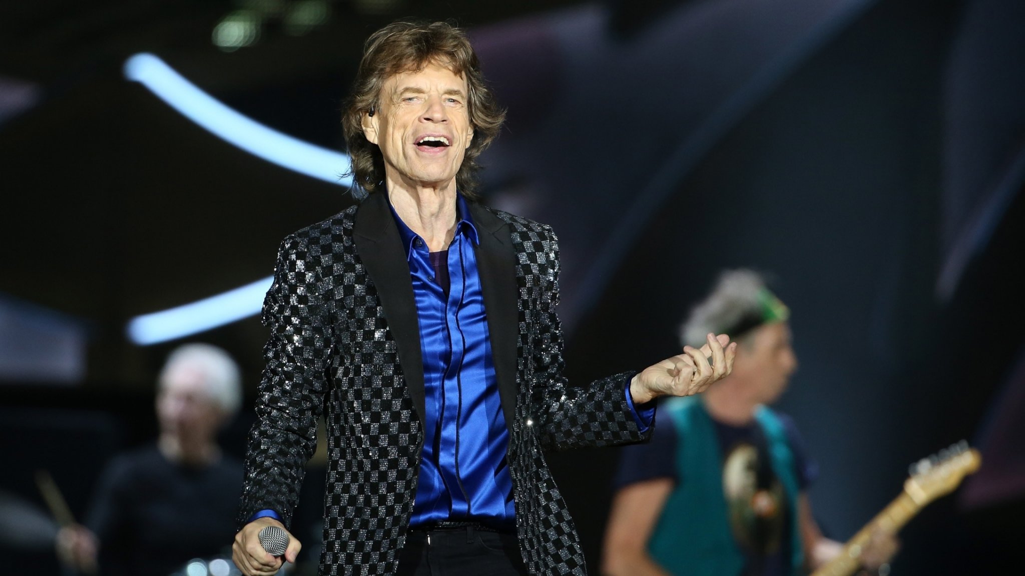Mick Jagger, 77, Looks Like A Happy, Exuberant Dad In Pic With 4-Year-Old Son, Devereaux