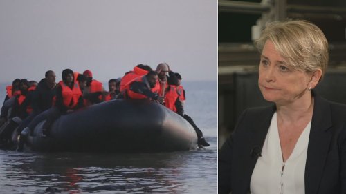 'Not what we want to see': Yvette Cooper responds to ITV News video of migrant crossings