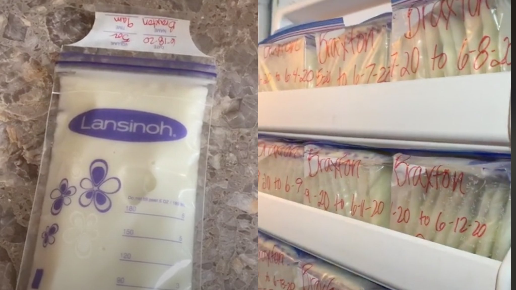 Mom Shares 'Priceless' Hack for Storing Breast Milk & All of TikTok Is Bowing Down to Her