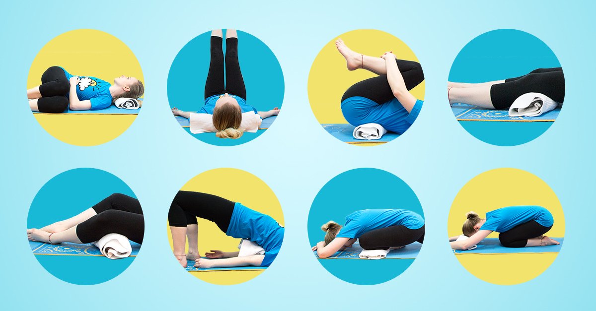 Gentle Yoga Poses To Relieve Stress And Relax The Mind