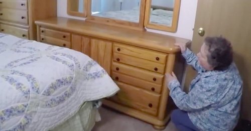 Woman finds a fortune hidden in bedroom set bought on Facebook