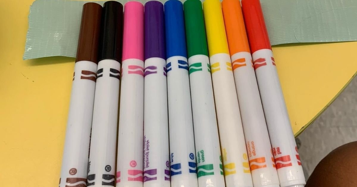 Teacher's Genius Hack to Keep All Those Marker Caps From Getting Lost Is Life-Changing