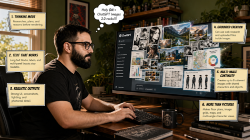 OpenAI's ChatGPT Images 2.0 is here and it does multilingual text, full infographics, slides, maps, even manga — seemingly flawlessly