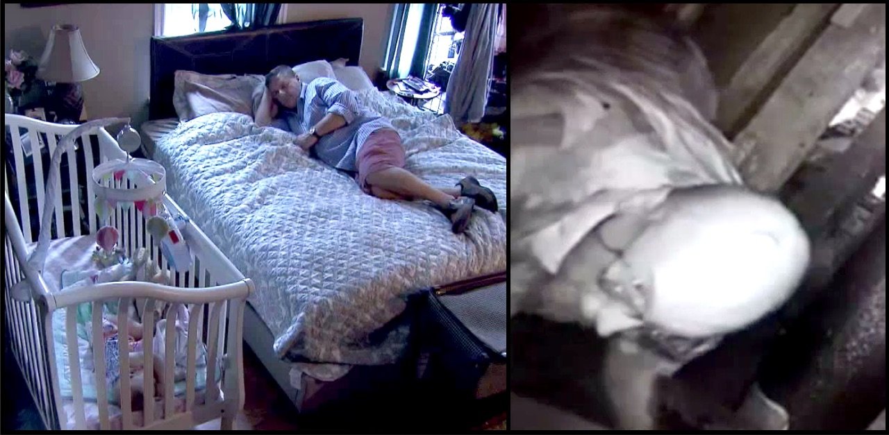 Sleeping Dad Hears Noise In Attic So He Installs Camera And Catches Creepy Neighbor Spying