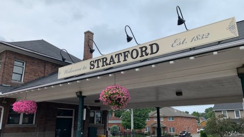GO train makes first trip through Stratford with launch of new line