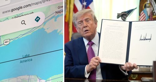 MapQuest posts billboard in Chicago with directions to Lake Ontario in response to Trump’s executive order