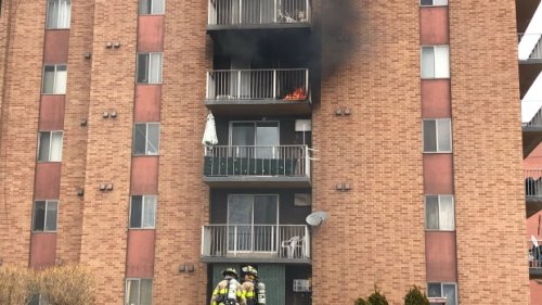 Discarded cigarette behind Windsor apartment fire