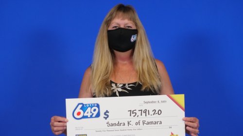 Ramara mom of 10 wins over $75,000 with favourite lottery numbers