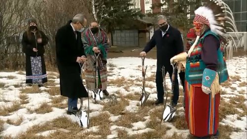 Governments, agenices, community come together to launch construction of Indigenous seniors residence