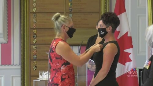Jonathan Pitre, Tina Boileau honoured by Governor General